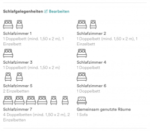 aufteilung betten osten
