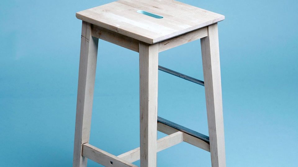Lounge Wooden Stool Lounge Wooden Stool